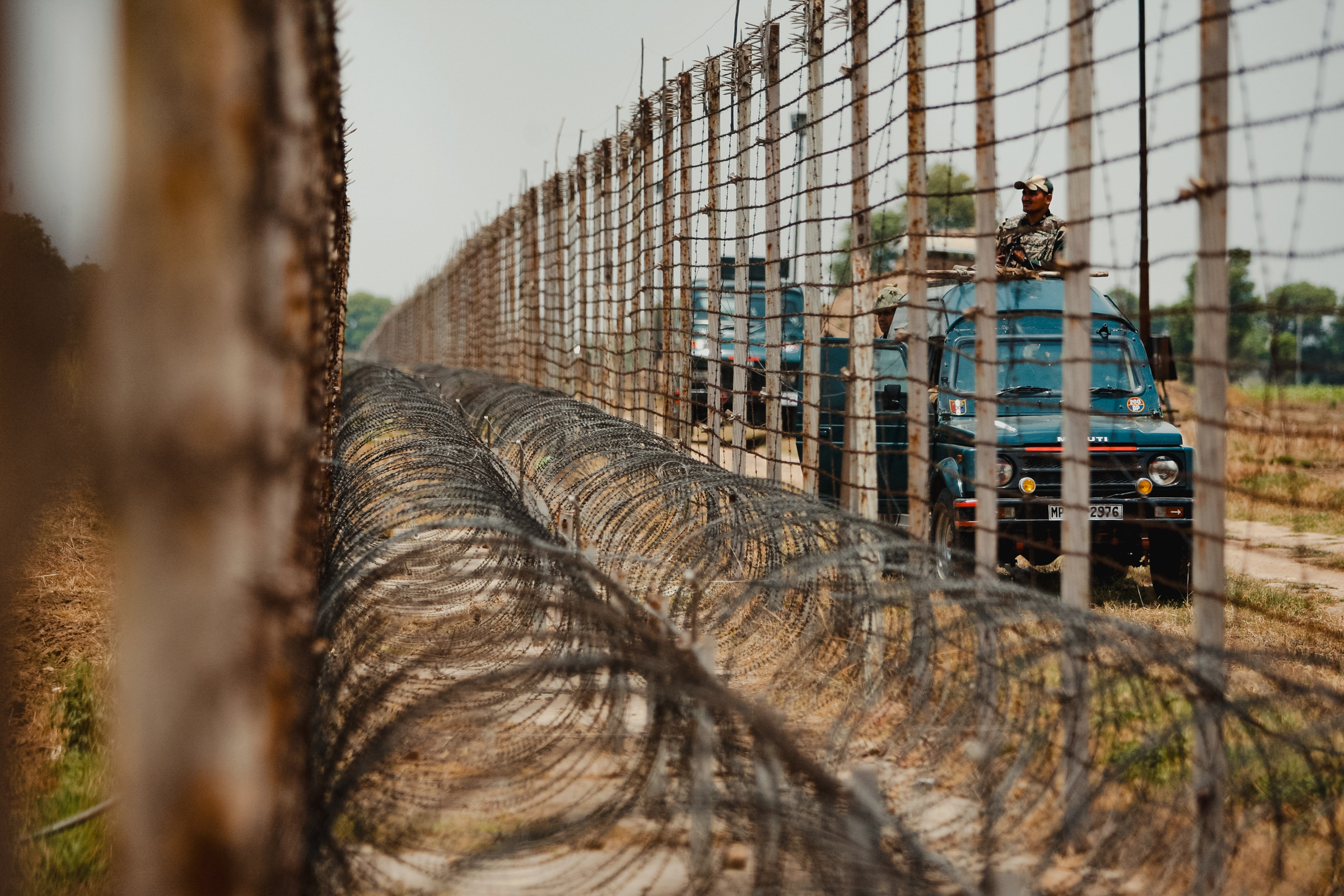 5 of 6, Pakistan–India border wall