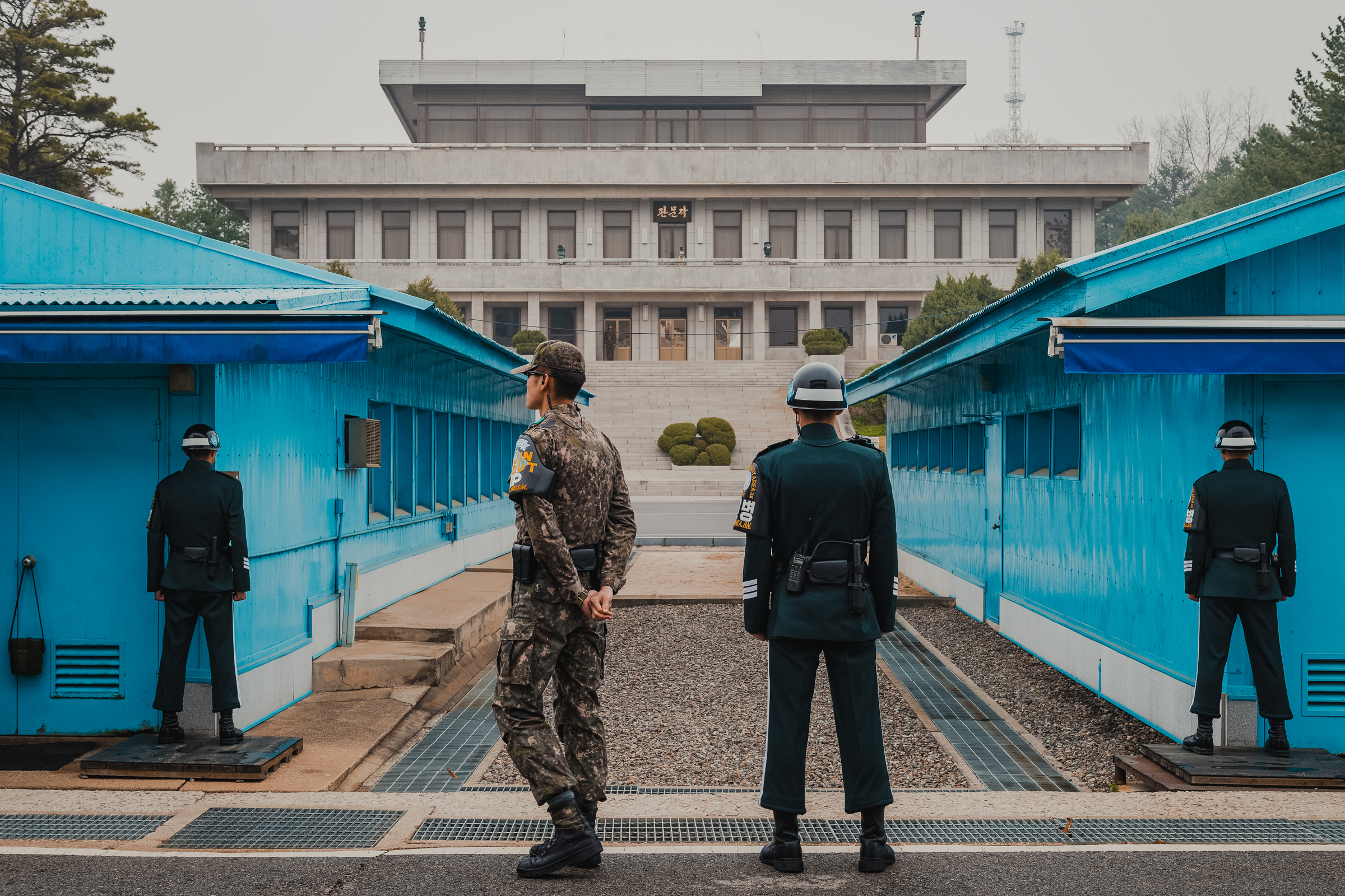 6 of 6, North–South Korea border wall